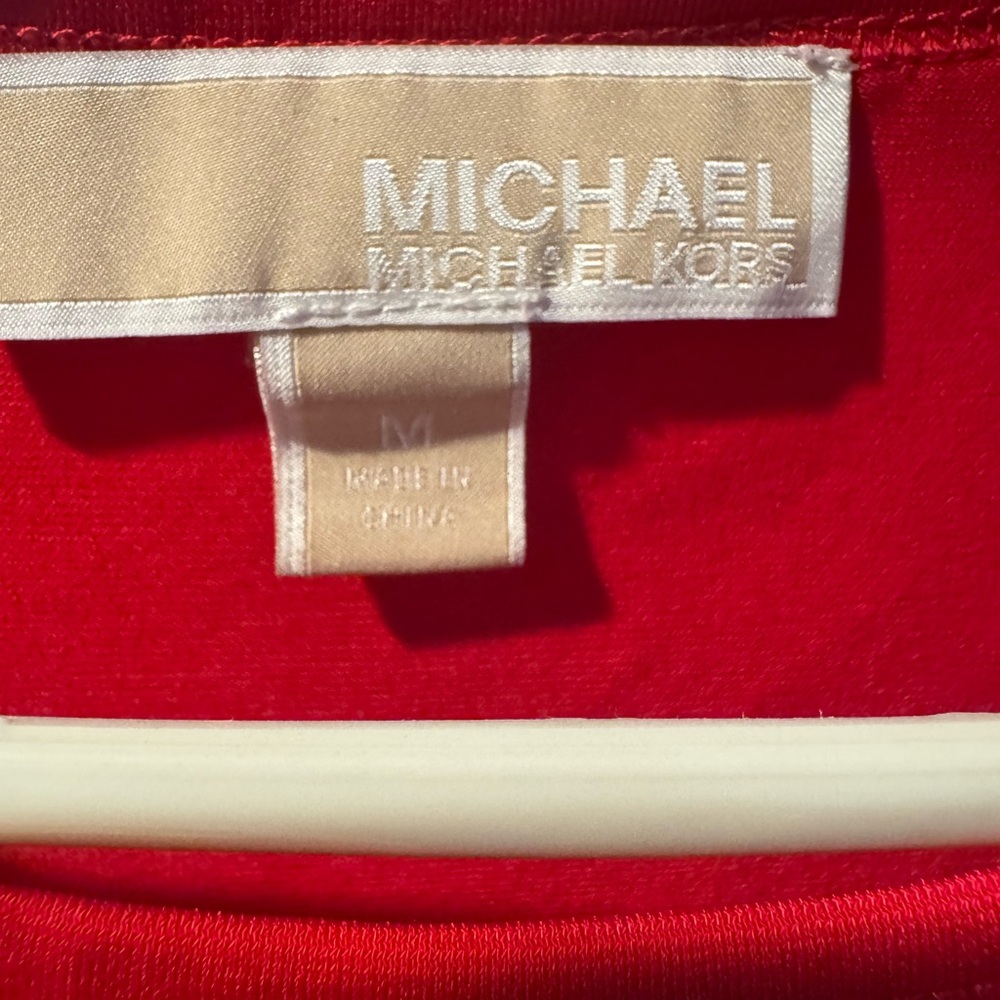 Michael Kors Vibrant Red Apparel